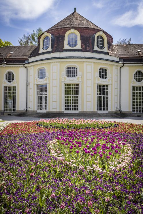 Tulpenmeer im Königlichen Kurgarten